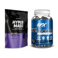 Masseaufbau-Set: BioTech Hyper Mass + EFX Kre-Alkalyn Hardcore – alle enthaltenen Artikel
