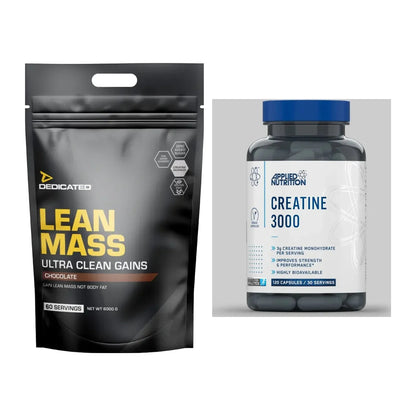Masseaufbau-Set: Dedicated Lean Mass + Applied Nutrition – alle enthaltenen Artikel