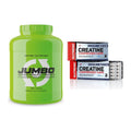 Masseaufbau-Set: Scitec Jumbo + Nutrend Creatine Compressed Caps – alle enthaltenen Artikel