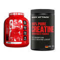 Masseaufbau-Set: BAD ASS Whey + Body Attack 100% Pure Creatine – alle enthaltenen Artikel
