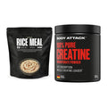 Masseaufbau-Set: Big Zone Instant Rice + Body Attack 100% Pure – alle enthaltenen Artikel