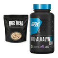 Masseaufbau-Set: Big Zone Instant Rice + EFX Kre-Alkalyn 3000 – alle enthaltenen Artikel