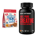 Masseaufbau-Set: Applied Nutrition Cream + Body Attack 100% Pure – alle enthaltenen Artikel