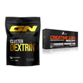 Masseaufbau-Set: GN Cluster Dextrin + Olimp Creatine Mega Caps – alle enthaltenen Artikel