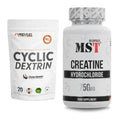 Masseaufbau-Set: ProFuel Cyclic Dextrin Cluster + MST Creatin HCL – alle enthaltenen Artikel
