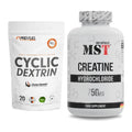 Masseaufbau-Set: ProFuel Cyclic Dextrin Cluster + MST Creatine HCL – alle enthaltenen Artikel