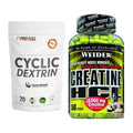 Masseaufbau-Set: ProFuel Cyclic Dextrin Cluster + Weider Creatin HCL – alle enthaltenen Artikel