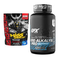 Masseaufbau-Set: Mutant Mass EXTREME 2500 + EFX Kre-Alkalyn PRO – alle enthaltenen Artikel