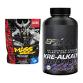 Masseaufbau-Set: Mutant Mass EXTREME 2500 + EFX Kre-Alkalyn PRO 120 – alle enthaltenen Artikel