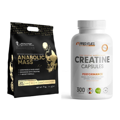 Masseaufbau-Set: Kevin Levrone Anabolic + ProFuel Creatine – alle enthaltenen Artikel