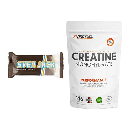 Masseaufbau-Set: Sven Jack (Energycake) + ProFuel Creatine Monohydrate – alle enthaltenen Artikel