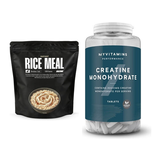 Masseaufbau-Set: Big Zone Instant Rice + MyProtein MyVitamins – alle enthaltenen Artikel