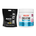 Masseaufbau-Set: FA Nutrition CORE Mass + Nutrend Creatine Gummies – alle enthaltenen Artikel