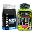Masseaufbau-Set: FA Nutrition Core Mass + Weider Creatin HCL – alle enthaltenen Artikel