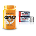 Masseaufbau-Set: Scitec Jumbo Hardcore1530 + Nutrend Creatine – alle enthaltenen Artikel