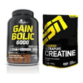 Masseaufbau-Set: Olimp Gain Bolic 6000 + ESN Ultrapure Creatine – alle enthaltenen Artikel