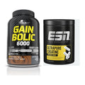 Masseaufbau-Set: Olimp Gain Bolic 6000 + ESN Ultrapure Creatine – alle enthaltenen Artikel