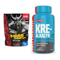 Masseaufbau-Set: Mutant Mass EXTREME 2500 + Nutrend Kre-Alkalyn – alle enthaltenen Artikel