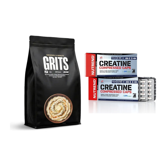 Masseaufbau-Set: Big Zone Grits + Nutrend Creatine – alle enthaltenen Artikel