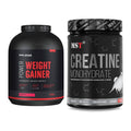 Masseaufbau-Set: Body Attack Power Weight + MST Creatin Monohydrate – alle enthaltenen Artikel