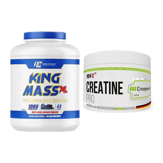 Masseaufbau-Set: Ronie Coleman RCSS King + MST Creatin Pro CREAPURE – alle enthaltenen Artikel
