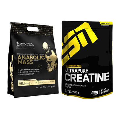 Masseaufbau-Set: Kevin Levrone Anabolic + ESN Ultrapure Creatine – alle enthaltenen Artikel