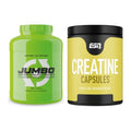 Masseaufbau-Set: Scitec Jumbo + ESN Ultrapure Creatine – alle enthaltenen Artikel