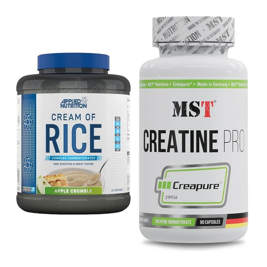 Masseaufbau-Set: Applied Nutrition Cream + MST Creatine Pro CREAPURE – alle enthaltenen Artikel