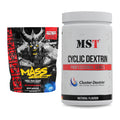 Masse-Duo: Mutant Mass EXTREME 2500 + MST Cluster Dextrin – alle enthaltenen Artikel