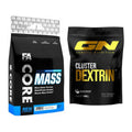 Masse-Duo: FA Nutrition Core Mass + GN Cluster Dextrin – alle enthaltenen Artikel