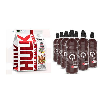 Masse-Duo: Perfect Sports Hulk Clean Mass + QNT Carbo Load – alle enthaltenen Artikel