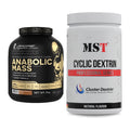 Masse-Duo: Kevin Levrone Anabolic Mass 3kg + MST Cluster Dextrin – alle enthaltenen Artikel