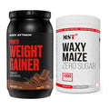 Masse-Duo: Body Attack Power Weight Gainer + MST WAXY MAIZE – alle enthaltenen Artikel