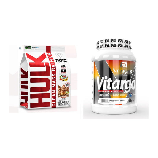 Massduo: Perfect Sports Hulk Clean + FA Vitarade Vitargo 1000g – kõik esemed on kaasas