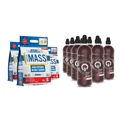 Masse-Duo: Applied Nutrition Critical Mass + QNT Carbo Load – alle enthaltenen Artikel