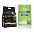 Masse-Duo: Kevin Levrone Anabolic Mass + Olimp Carbo Nox 1kg Pulver – alle enthaltenen Artikel