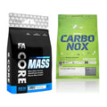 Masse-Duo: FA Nutrition Core Mass + Olimp Carbo Nox 1kg Pulver – alle enthaltenen Artikel