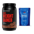 Masse-Duo: Body Attack Power Weight + XXL Nutrition Perfect Rice – alle enthaltenen Artikel