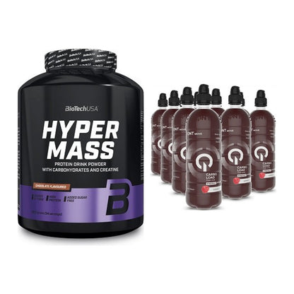 Masse-Duo: BioTech Hyper Mass + QNT Carbo Load – alle enthaltenen Artikel