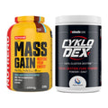 Masse-Duo: Nutrend Mass Gain + Sinob Core CykloDex 1kg (Cluster – alle enthaltenen Artikel