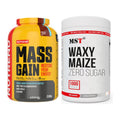 Masse-Duo: Nutrend Mass Gain + MST WAXY MAIZE – alle enthaltenen Artikel