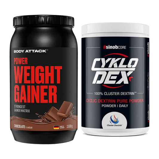 Masse-Duo: Body Attack Power Weight + Sinob Core CykloDex 1kg – alle enthaltenen Artikel