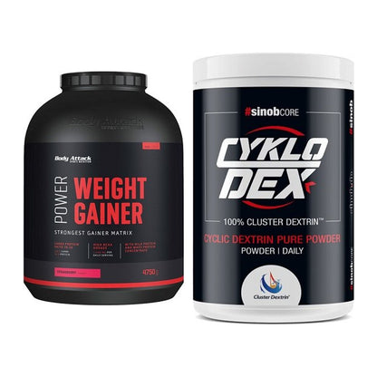 Masse-Duo: Body Attack Power Weight + Sinob Core CykloDex 1kg – alle enthaltenen Artikel