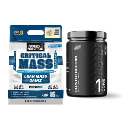 Masse-Duo: Applied Nutrition Critical + BPS-Pharma Glyco Carbs Rapid – alle enthaltenen Artikel