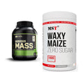 Masse-Duo: Optimum Nutrition Serious Mass + MST WAXY MAIZE – alle enthaltenen Artikel