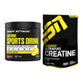 Masseaufbau-Set: Body Attack Isotonic + ESN Ultrapure Creatine – alle enthaltenen Artikel