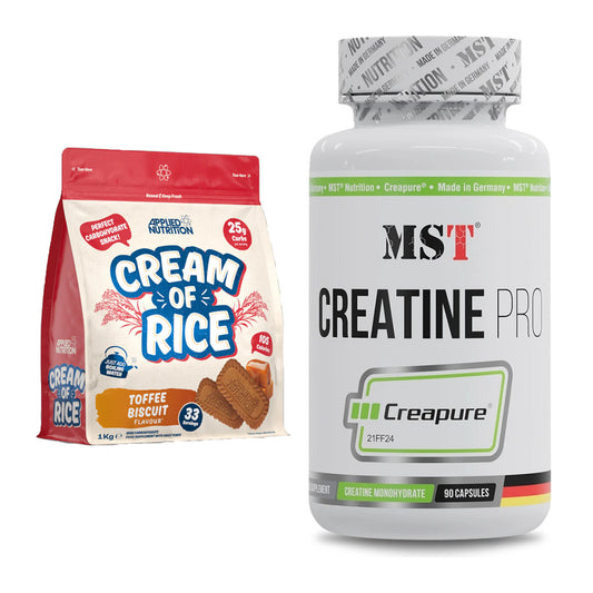 Masseaufbau-Set: Applied Nutrition Cream + MST Creatine Pro CREAPURE – alle enthaltenen Artikel