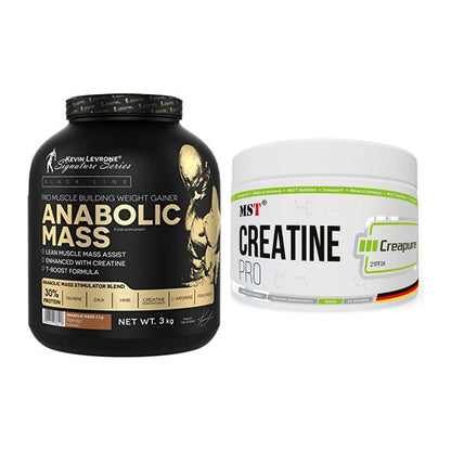 Masseaufbau-Set: Kevin Levrone Anabolic + MST Creatin Pro CREAPURE – alle enthaltenen Artikel