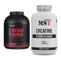 Masseaufbau-Set: Body Attack Power Weight Gainer + MST Creatine HCL – alle enthaltenen Artikel