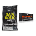 Masseaufbau-Set: Olimp Gain Bolic 6000 + Olimp Kre Alkalyn 2500 – alle enthaltenen Artikel